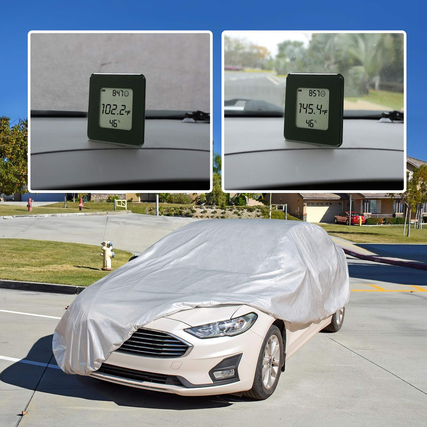 4-Layer Car Cover with UV Block