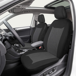 Boldrive Black & Grey Seat Cover