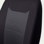 Boldrive Black & Grey Seat Cover