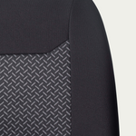 Boldrive Black & Grey Seat Cover