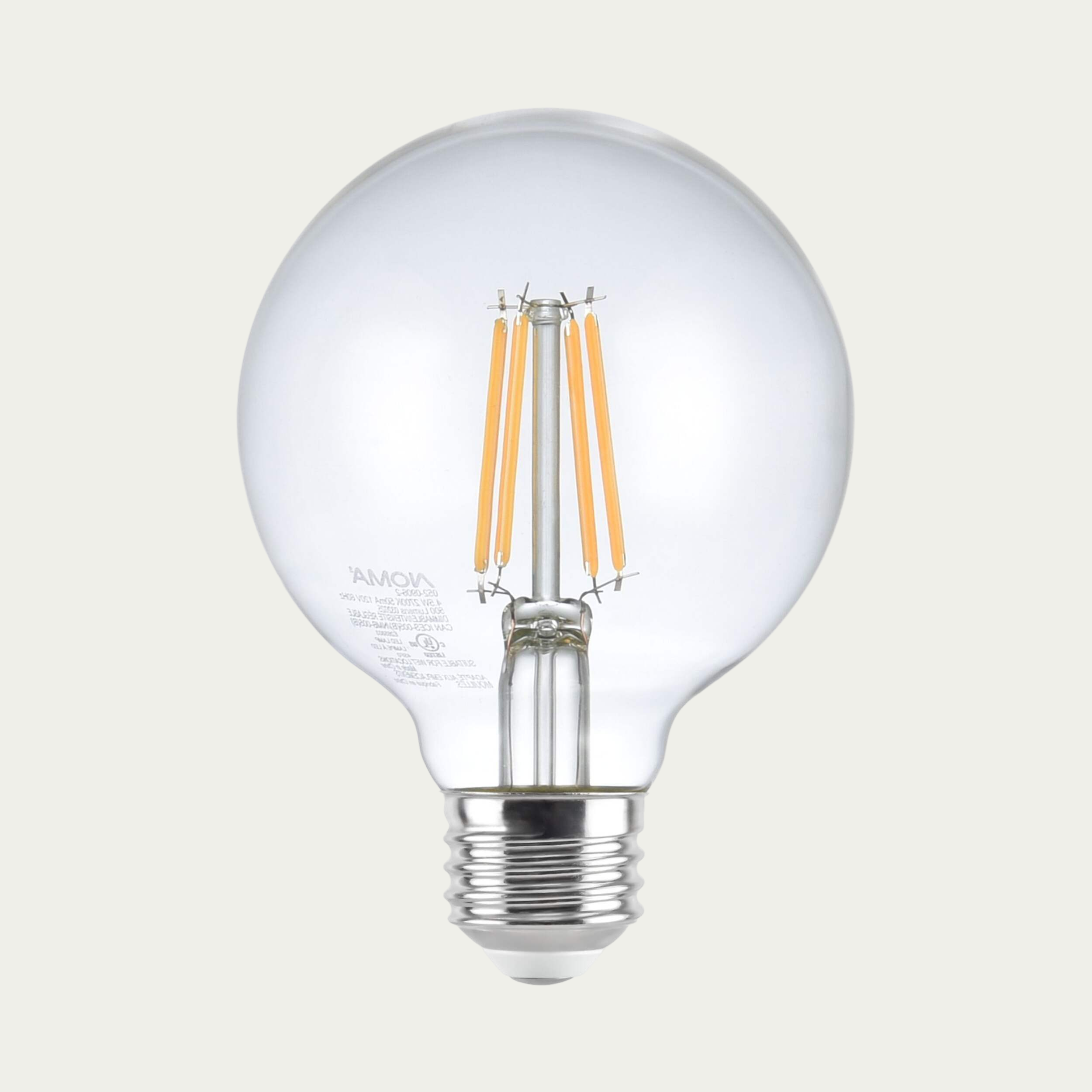 Dimmable LED Filament Light Bulb